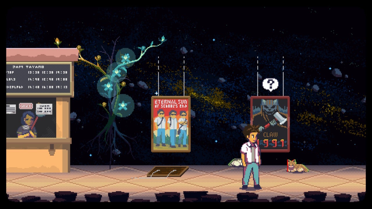 A Space for the Unbound review - in a dreamlike space you try solve a puzzle by looking at movie posters