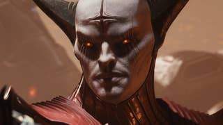A demonic looking character in Doom The Dark Ages