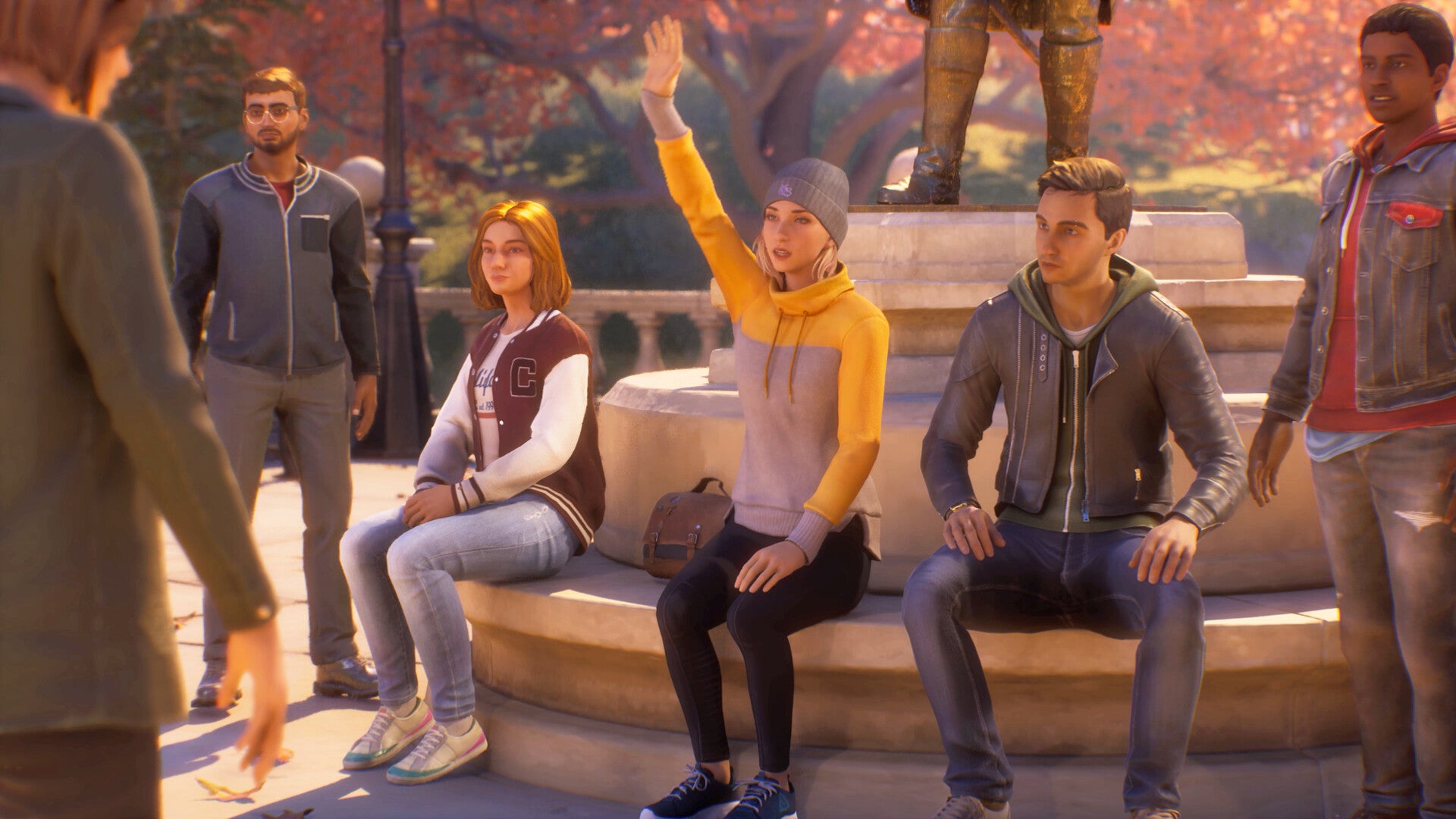 A group of students in Life is Strange Reunion