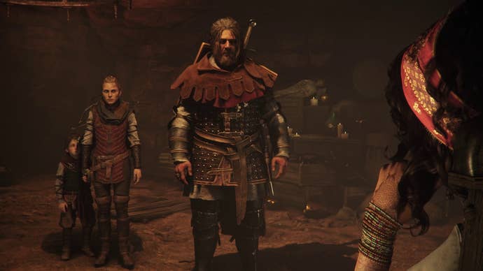 A radical of characters chat wrong a cave successful A Plague Tale Requiem
