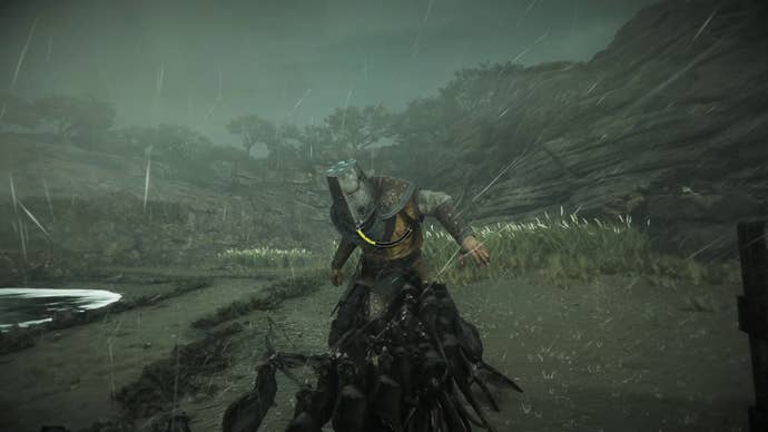 A soldier gets eaten by a tidal wave of rats on the beach in A Plague Tale Requiem