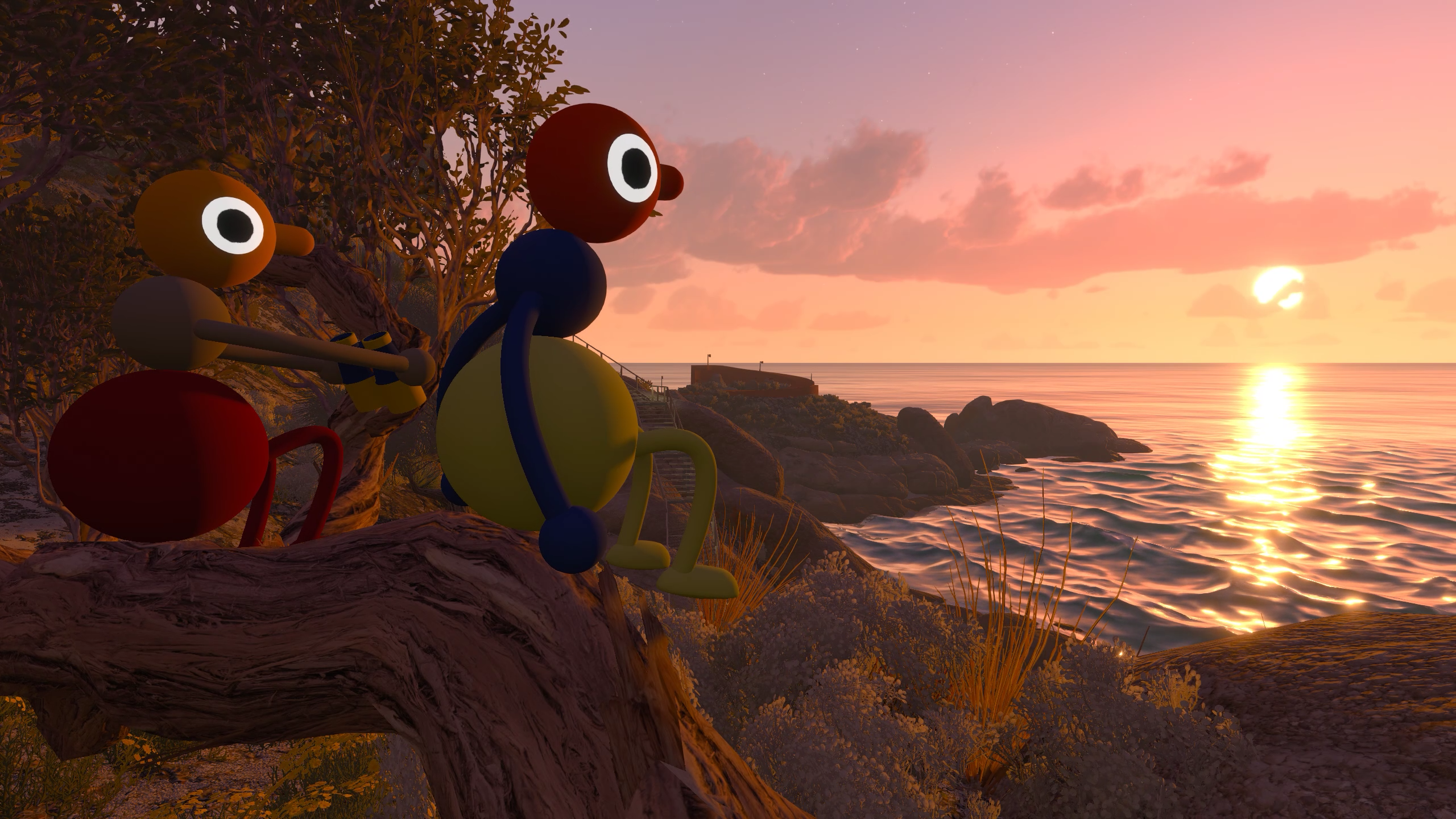 A sunset in Big Walk