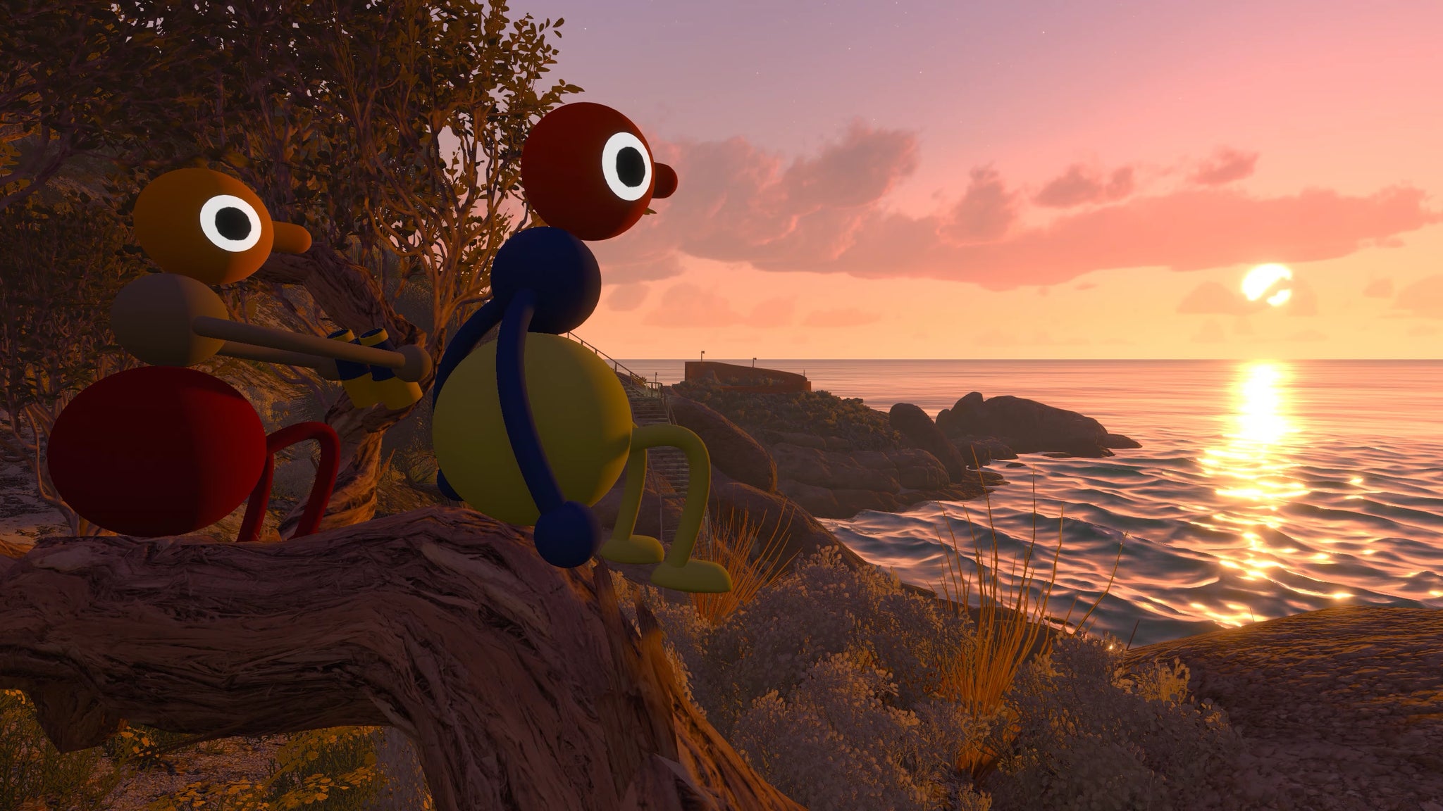 A sunset in Big Walk