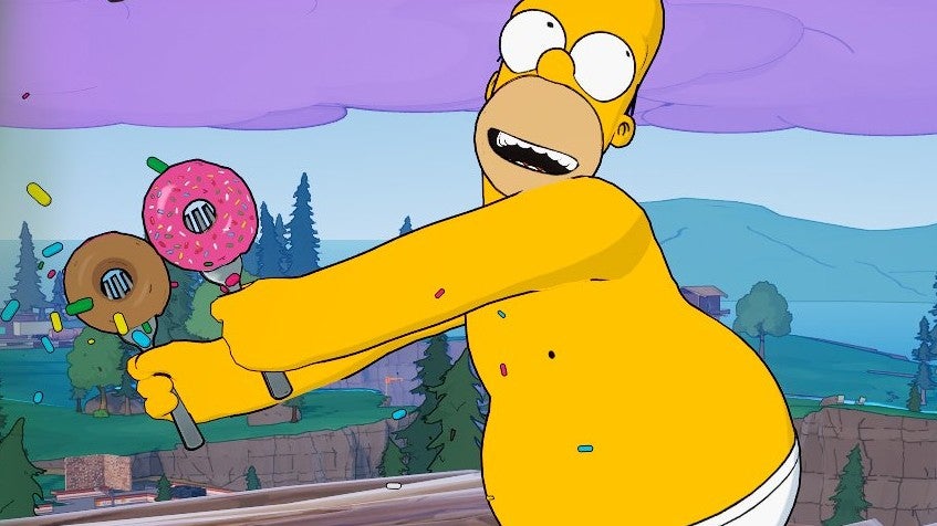 Is Homer Simpson going to be the first character skin to get his nipples out in Fortnite?