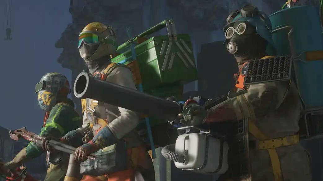 A trio of characters ready to head into the fray in FBC Firebreak