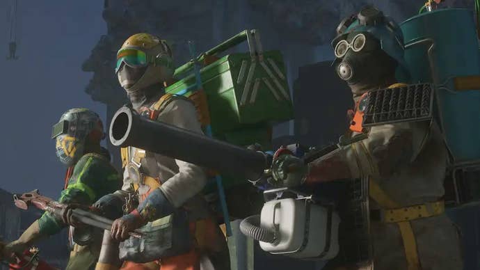 A trio of characters ready to head into the fray in FBC Firebreak