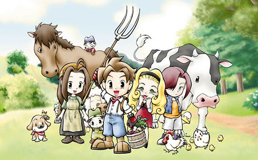 A Wonderful Life Harvest Moon artwork.