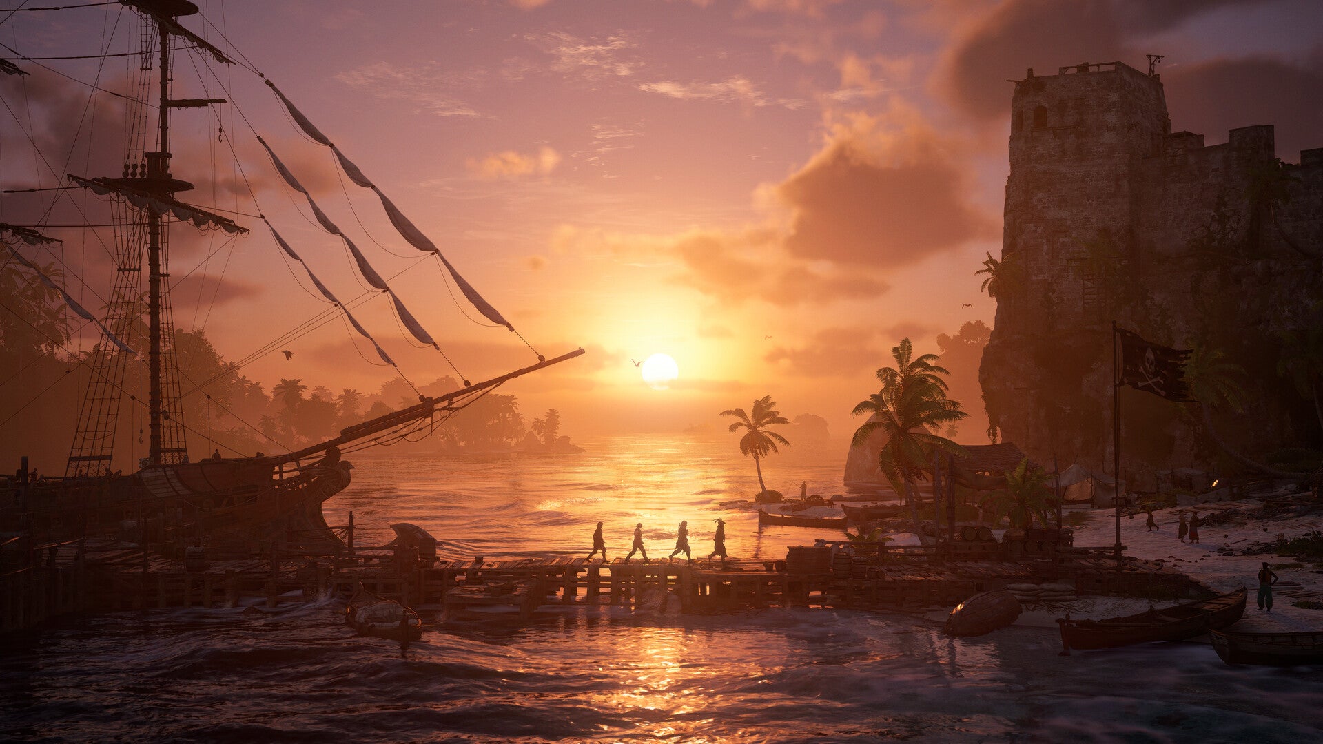 Assassin's Creed Black Flag Resynced - sunset