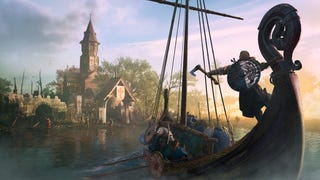 Eivor on a ship in Assassin's Creed Valhalla