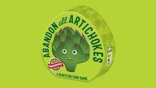 Harvest cute vegetables in fast-paced portable card game Abandon all Artichokes