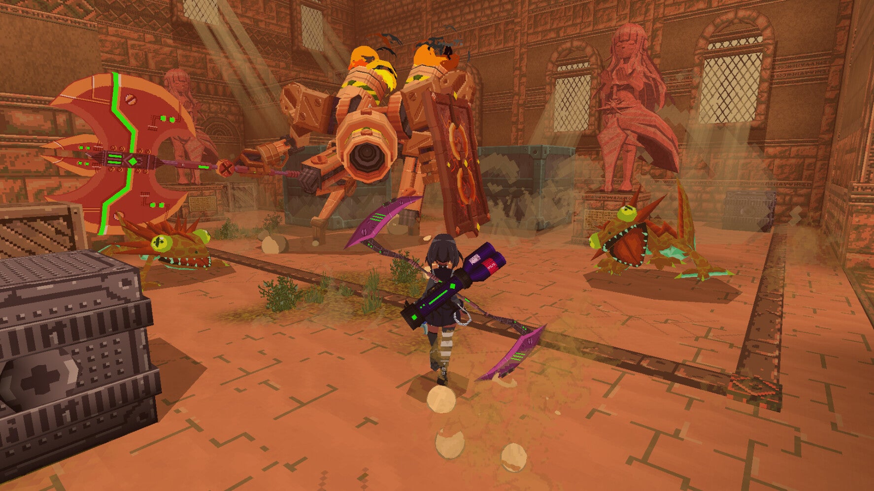 Dramatic scenes in an Abyss X Zero screenshot. - 4