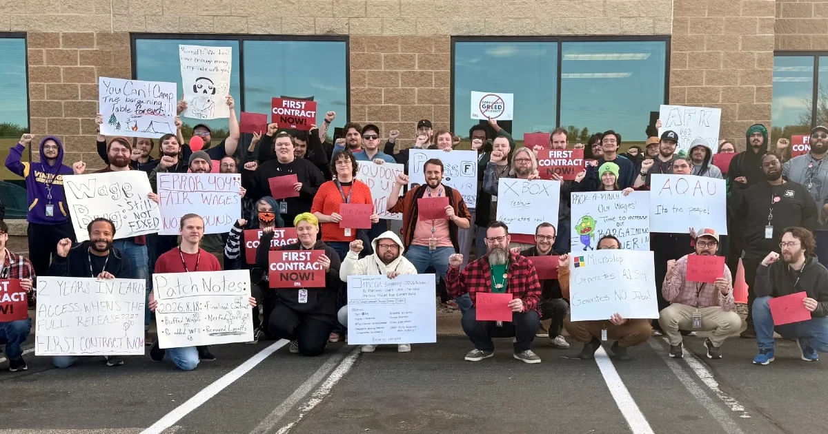 Activision QA United-CWA union votes to authorize strike, says publisher 'failed to bargain in good faith over key issues'; CWA now represents nearly 2,500 workers