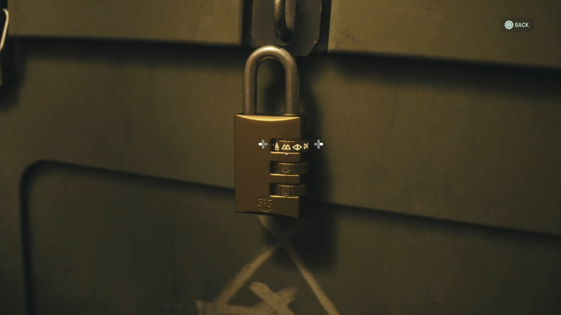 cult stash lock with correct symbols to open it