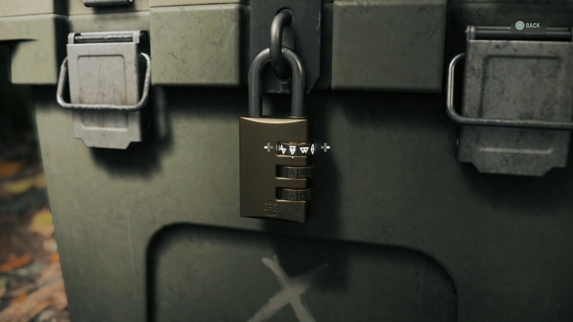 cult stash lock with correct symbols to open it