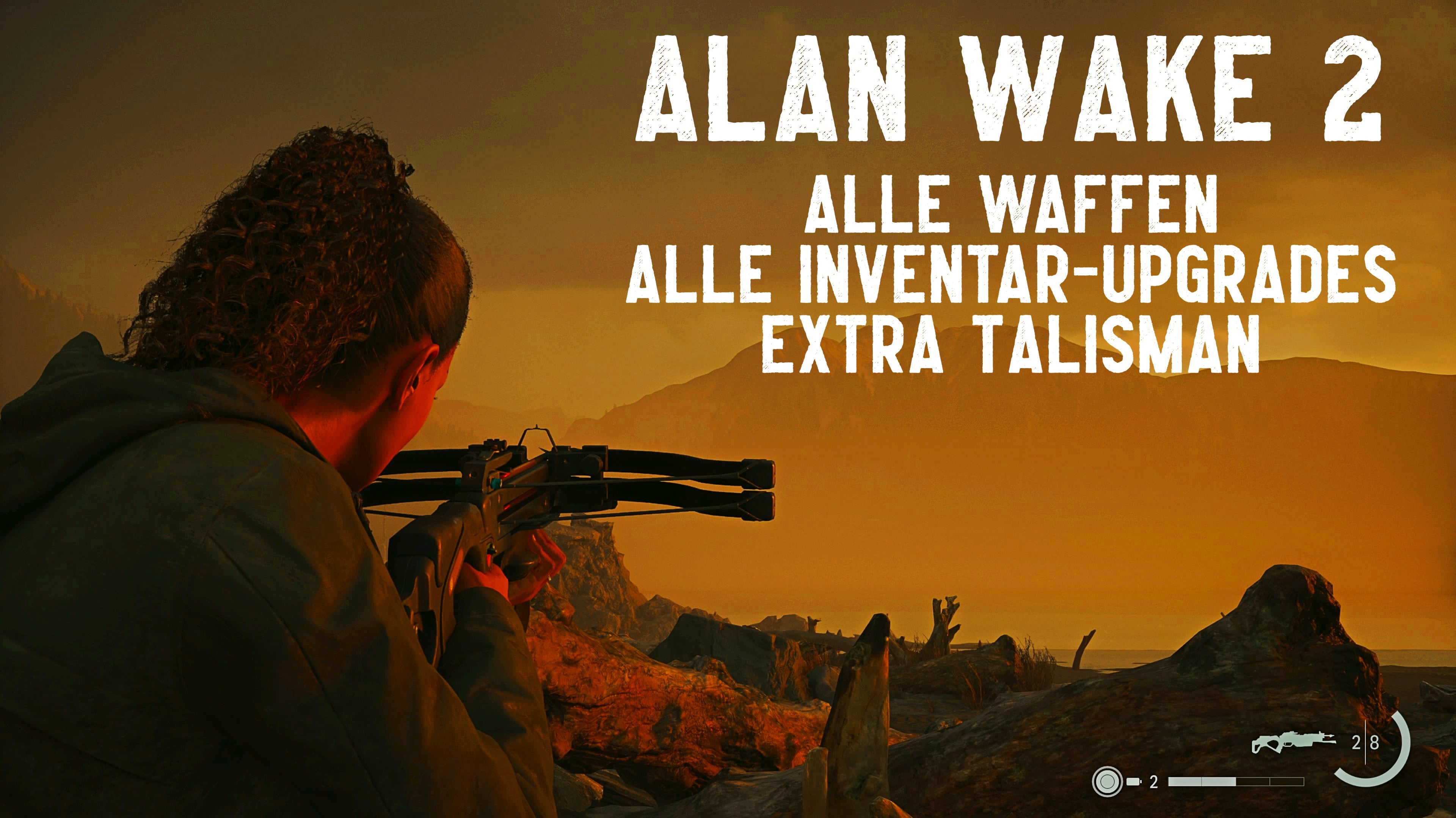 Alan Wake 2 – Alle Waffen, Inventar-Erweiterungen und extra Talisman ...