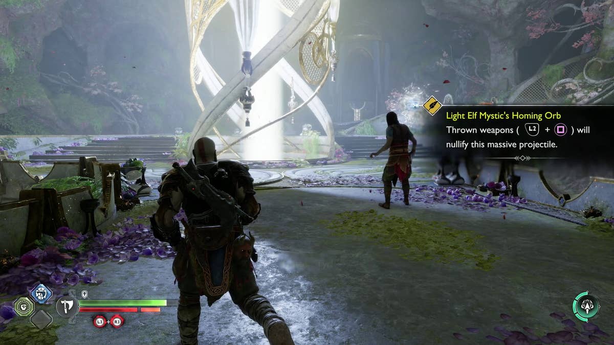 How to solve Alfheim Temple of Light white marble Legendary Chest