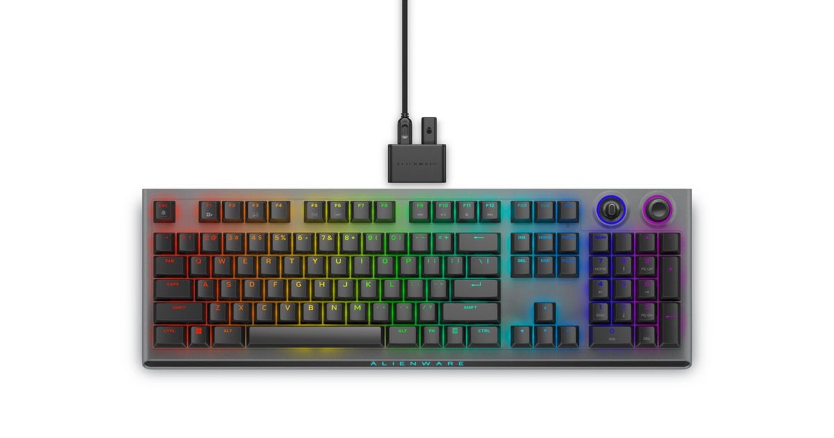 Alien Keybroad Save £75 on this unique wireless gaming keyboard from Alienware in this ...