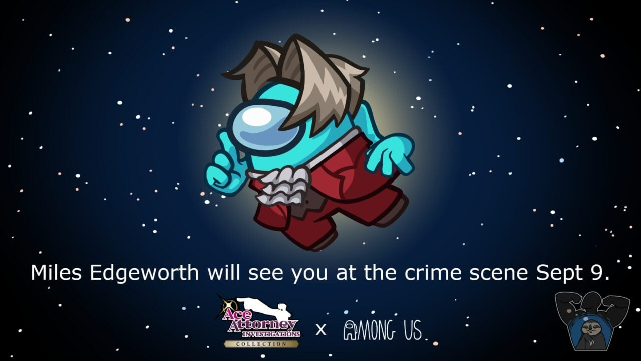 Anunciada una colaboración entre Ace Attorney Investigations y Among Us