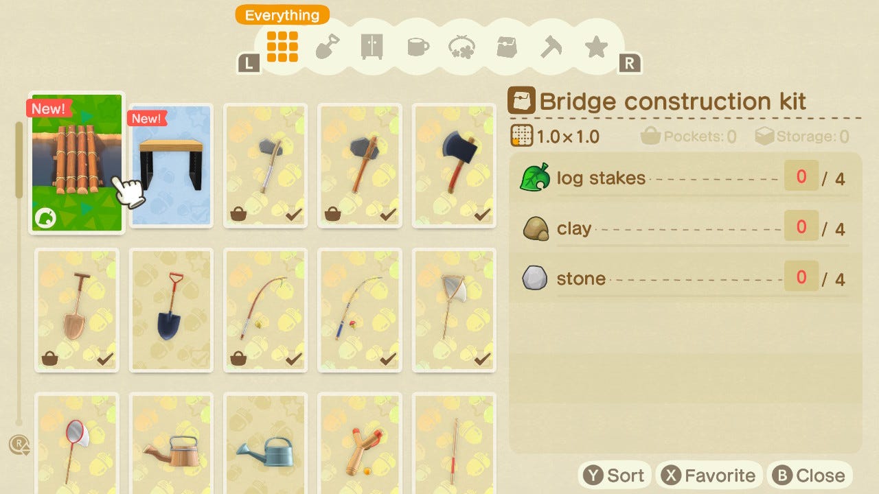 Acnh Rope Bridge Path Animal Crossing New Horizons: How to Build Bridges | VG247