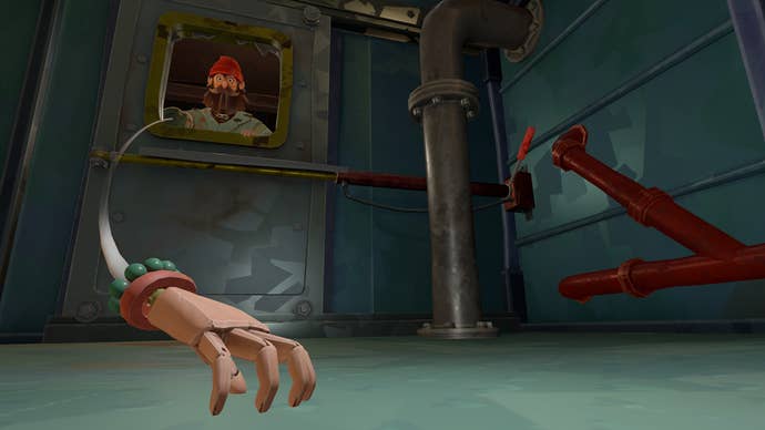 Piloting your puppet hand around a room you can’t reach in Another Fisherman’s Tale