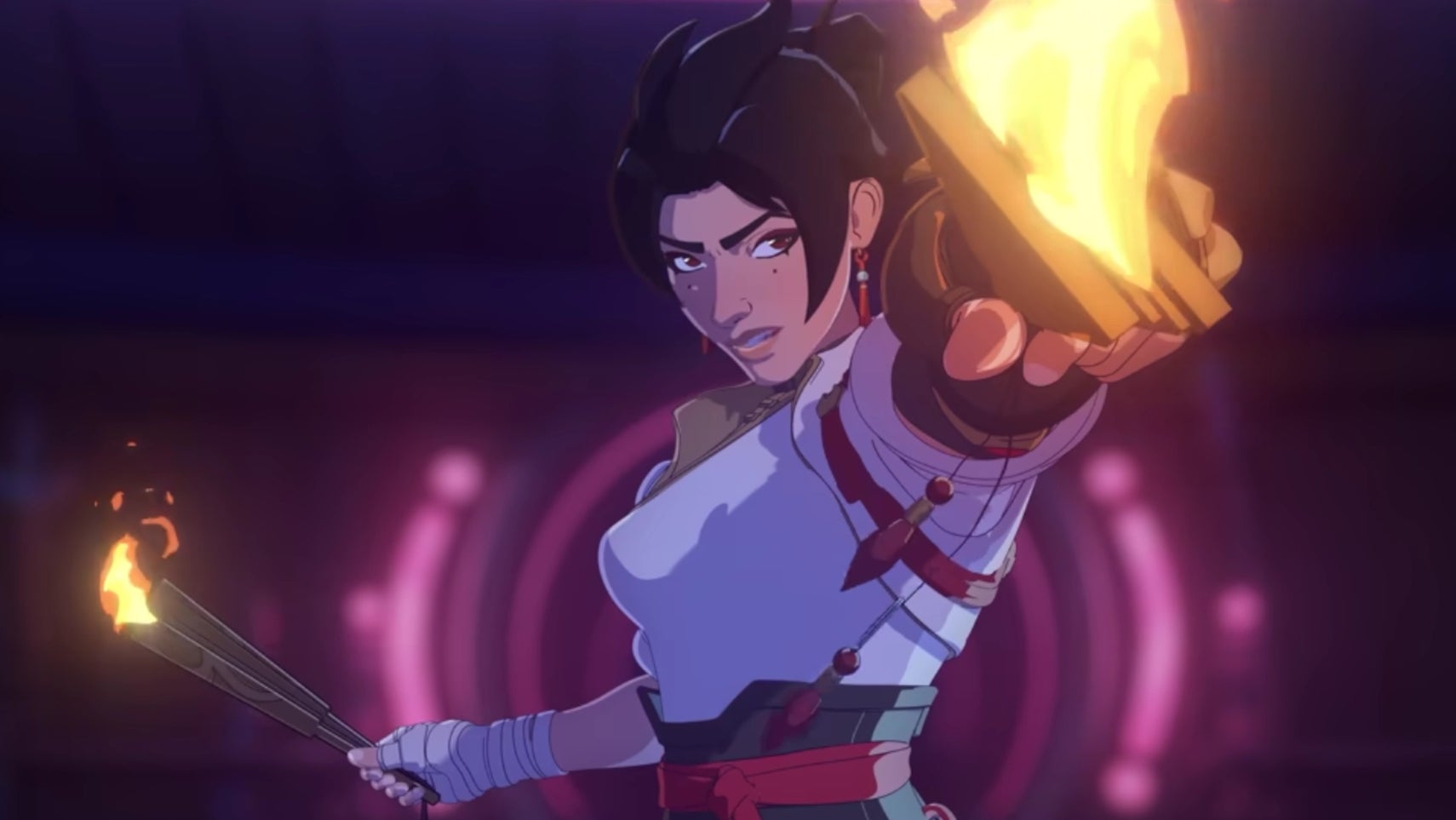 Anran in animated Overwatch short