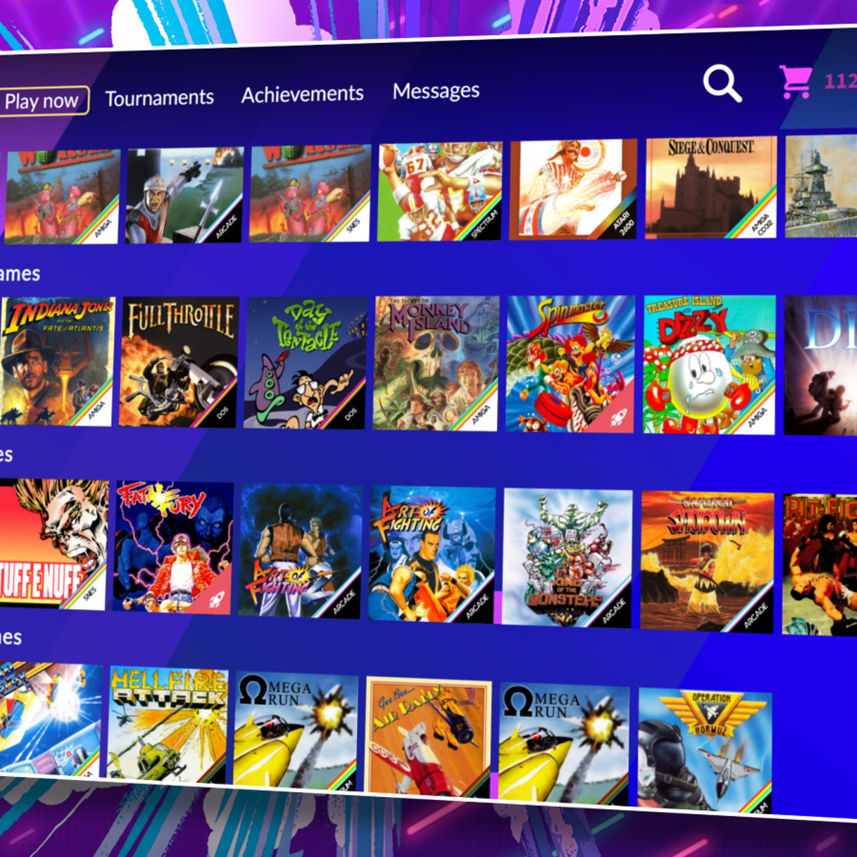 Antstream arcade game hot sale list
