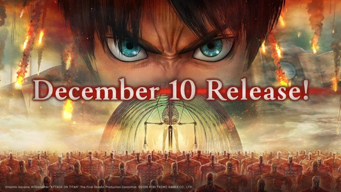 Attack on Titan 3: data di uscita confermata per il 10 dicembre