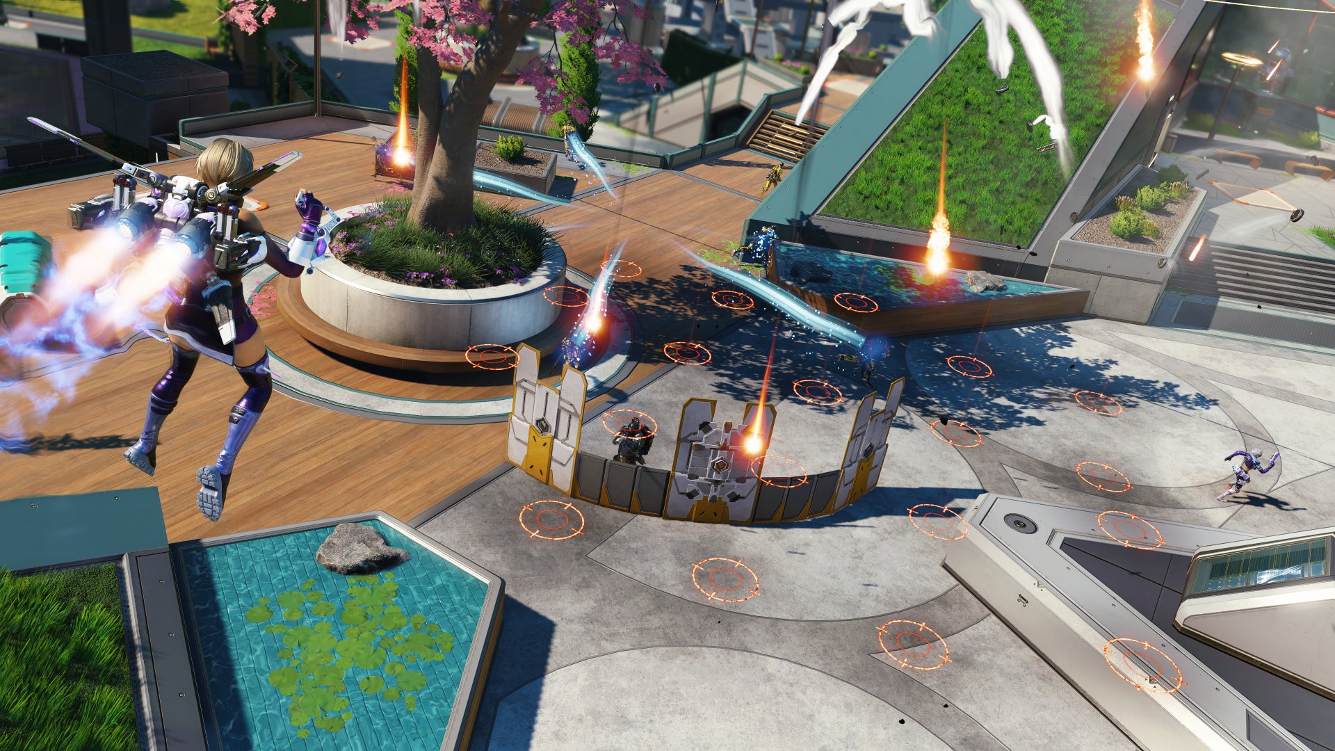 Valkyrie peppers enemies with missiles successful  Apex Legends Season 27.