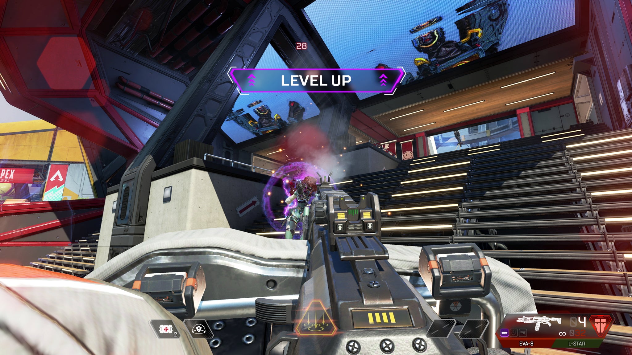 Gibraltar downs Horizon in Apex Legends Season 20, levelling up in the process. - 4