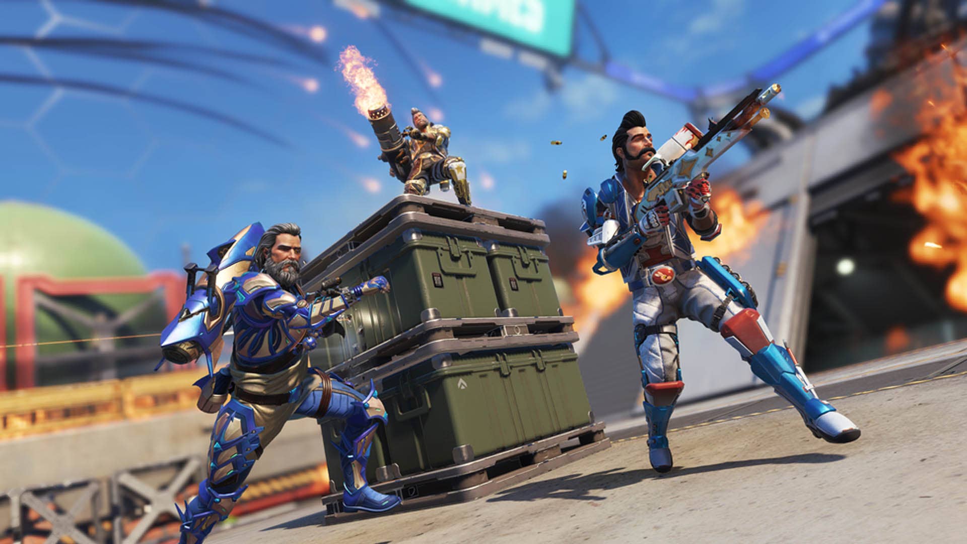 Apex Legends Season 26 Wildcard mode promo art stacked legends