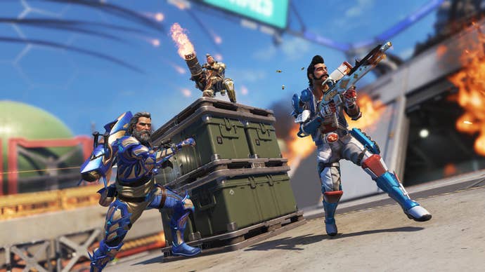 Apex Legends Season 26 Wildcard mode promo art stacked legends