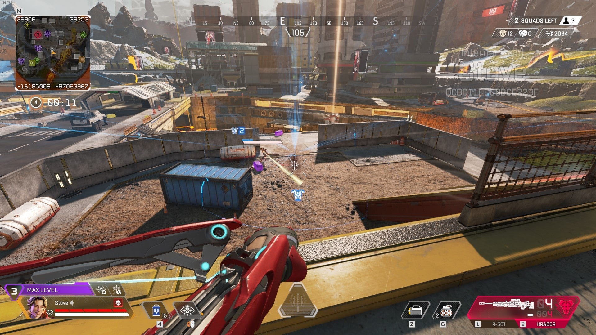 Launching an ambush using Sparrow's tactical and ultimate abilities in Apex Legends Season 25. - 6