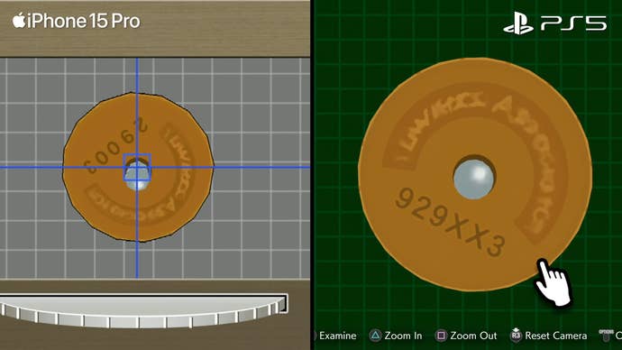 apollo justice ace attorney iphone vs ps5 comparison showing revamped controls for 3d object manipulation