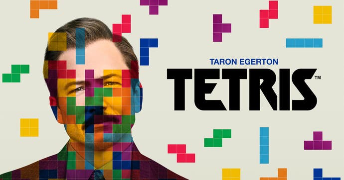 A Tetris film promotional poster.