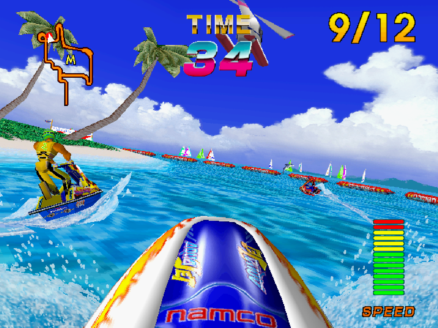 Aqua Jet es la próxima recreativa que llegará a consolas con la serie Arcade Archives