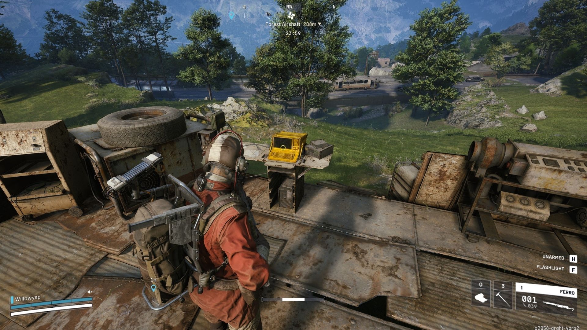 An image showing the computer from A First Foothold  in Arc Raiders - 11