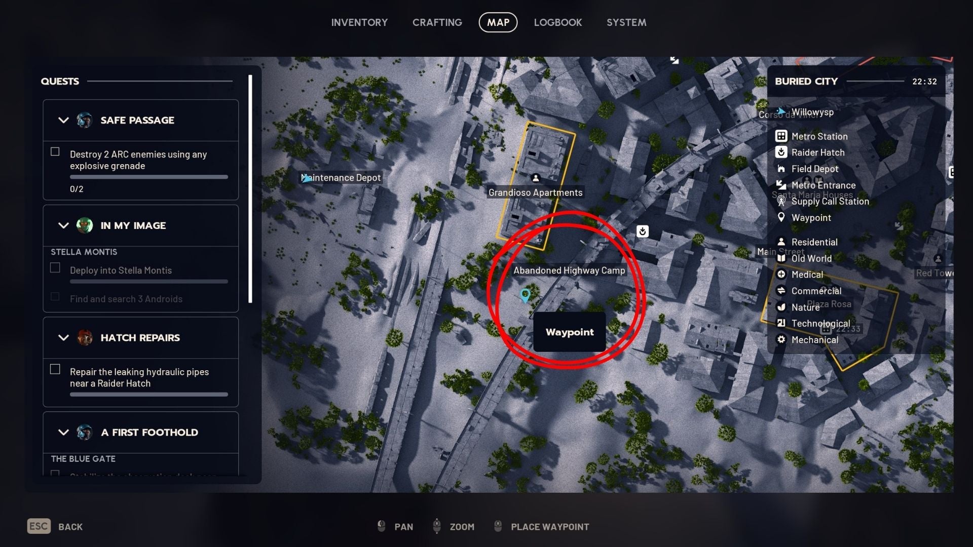 An image showing the Abandoned Highway Camp location in Arc Raiders - 4