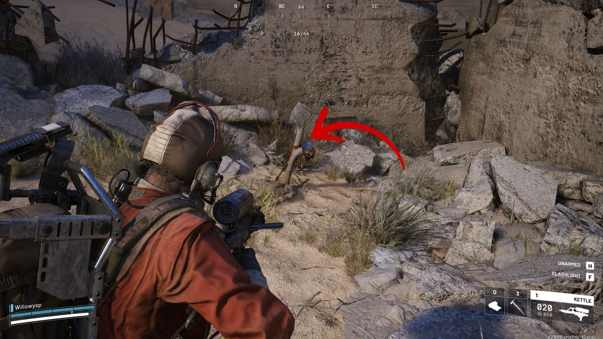 An image showing the grave from A Warm Place to Rest in Arc Raiders - 9