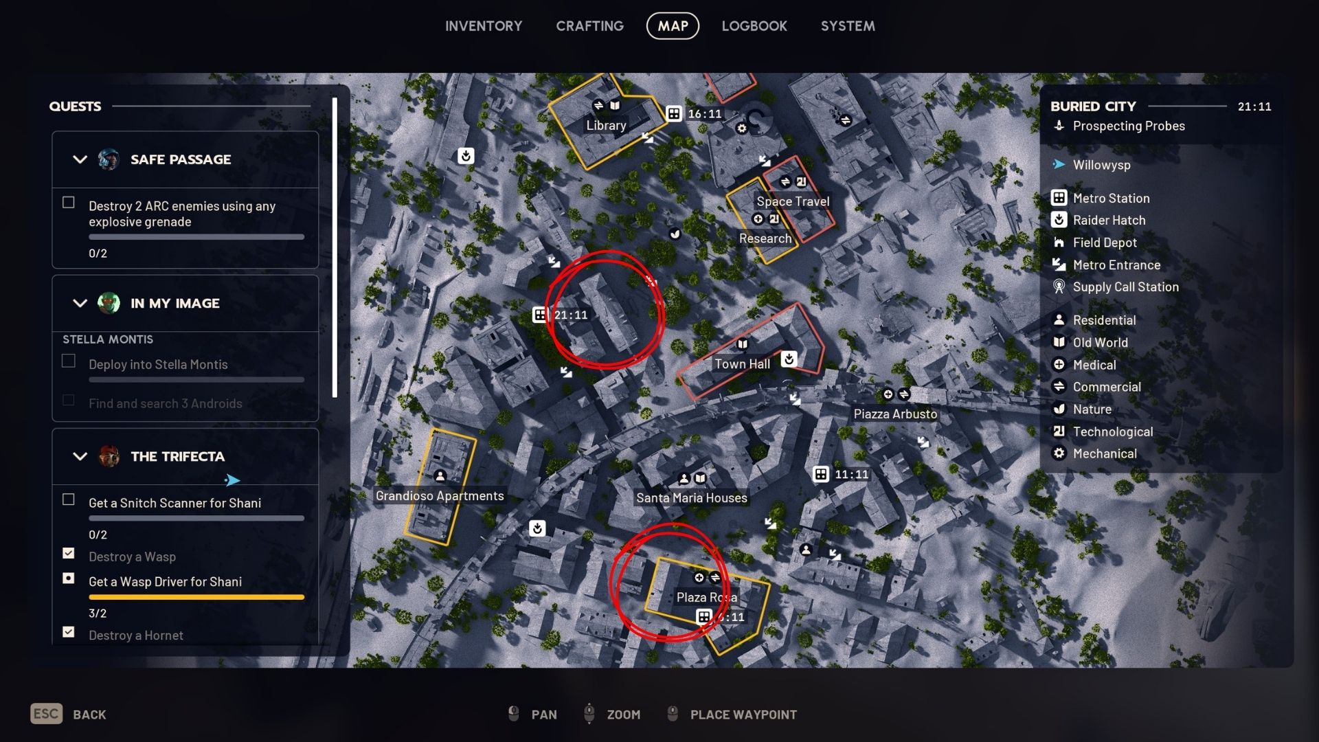 An image showing the location of two cafes in Arc Raiders for the Espresso quest - 4