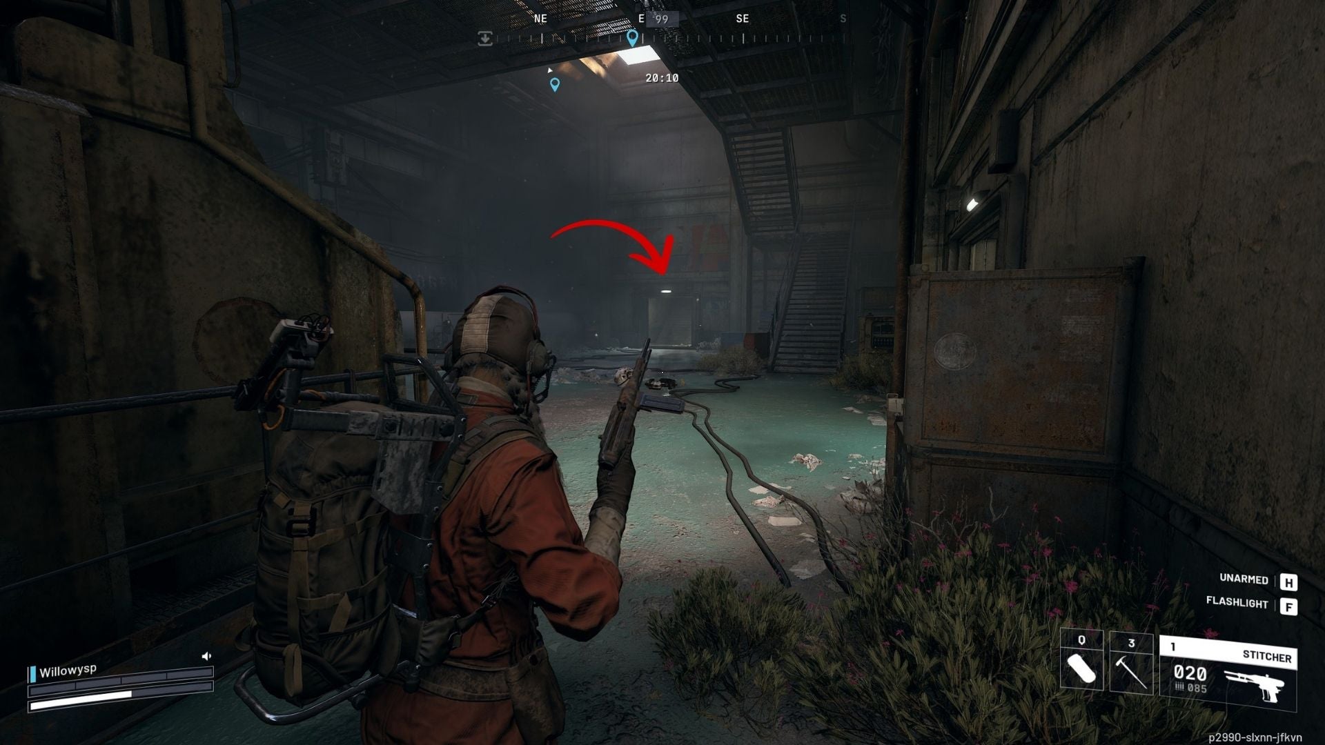 An image showing the direction you need to go to reach Ventilation Shaft in Arc Raiders - 7