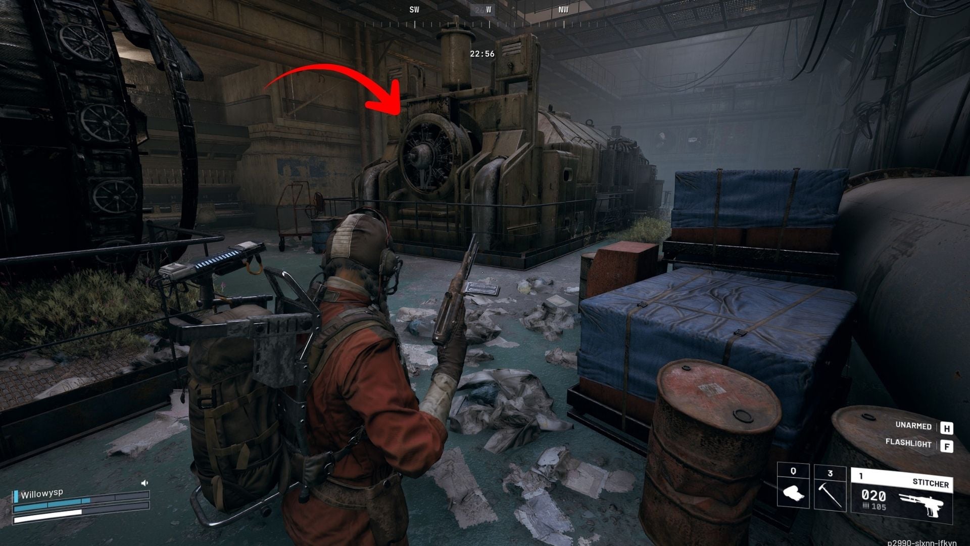 An image showing the generator you need to fix in the Flickering Threat quest for Arc Raiders - 6