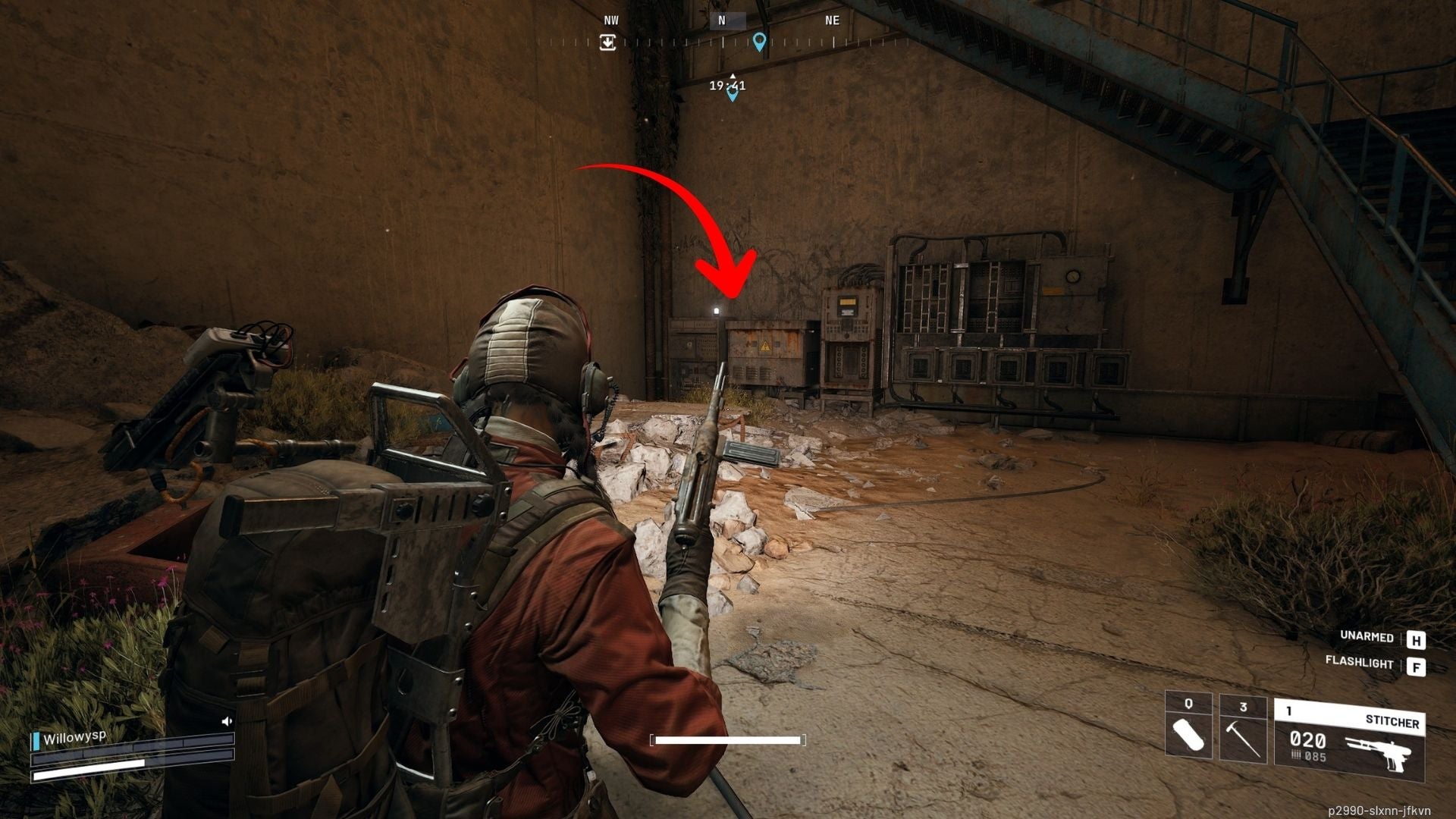 An image showing the power switch for Flickering Threat quest in Arc Raiders - 8