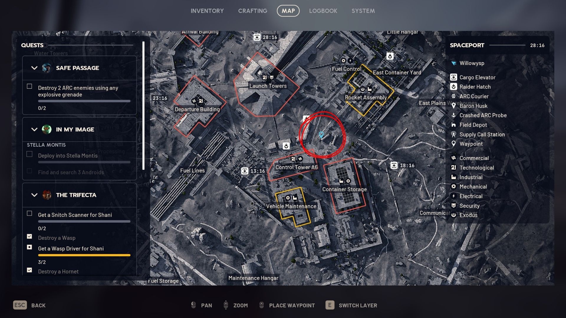 An image showing the rocket thruster map location in Arc Raiders - 6