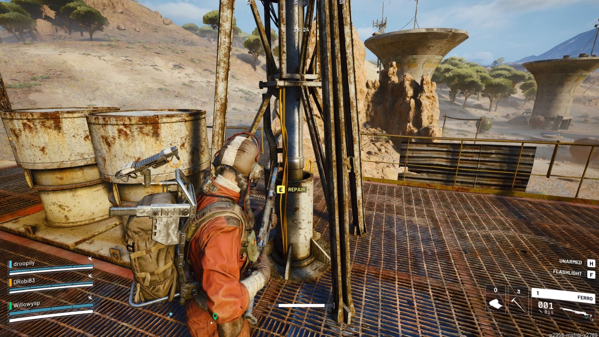 An image showing the antenna that needs to be fixed in Off the Radar Arc Raiders - 6