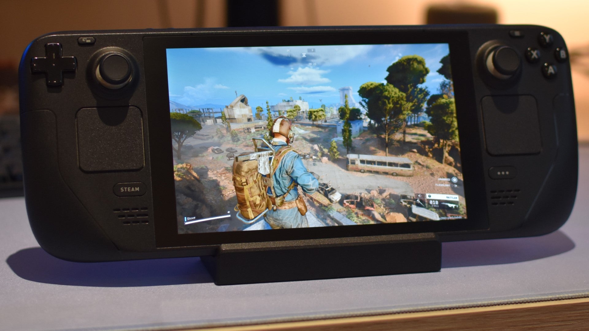 Arc Raiders running on a Steam Deck. - 4