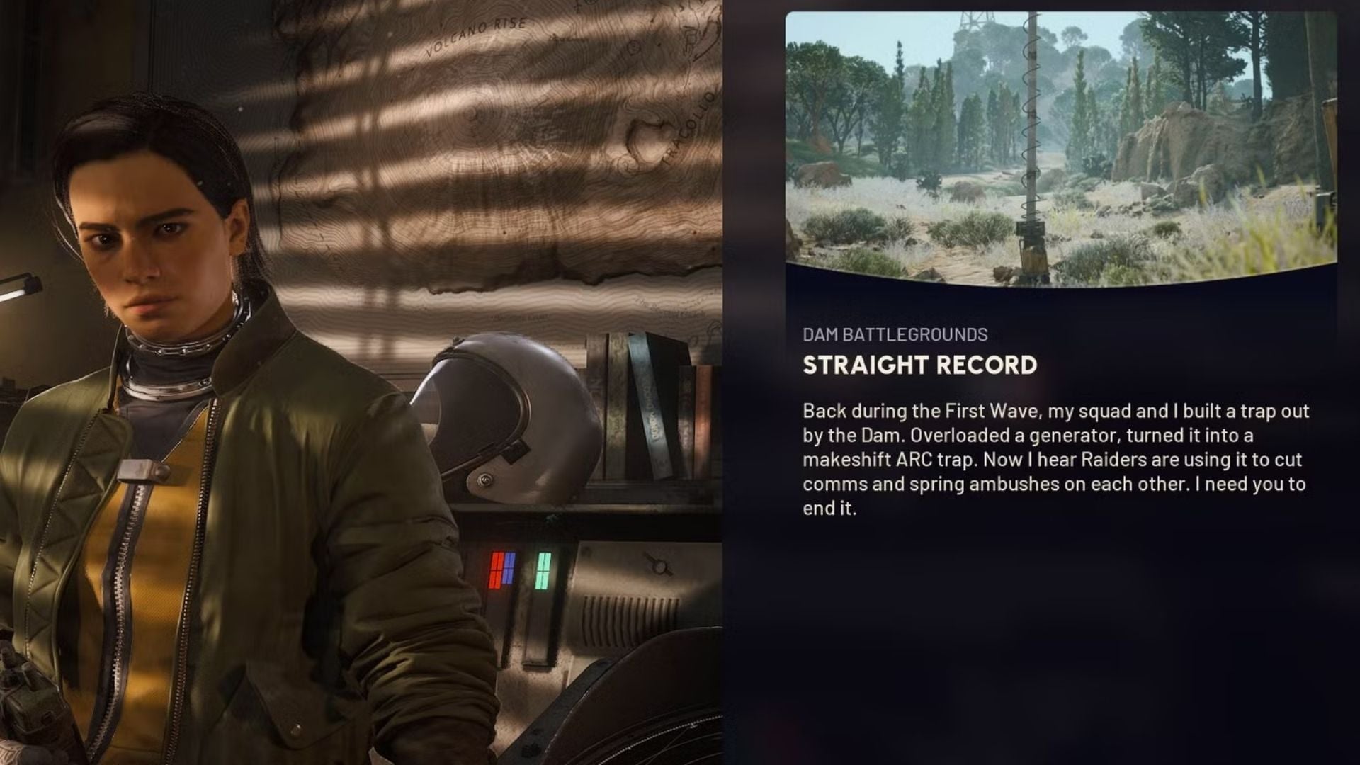 An image showing the quest description for Straight Record in Arc Raiders - 9