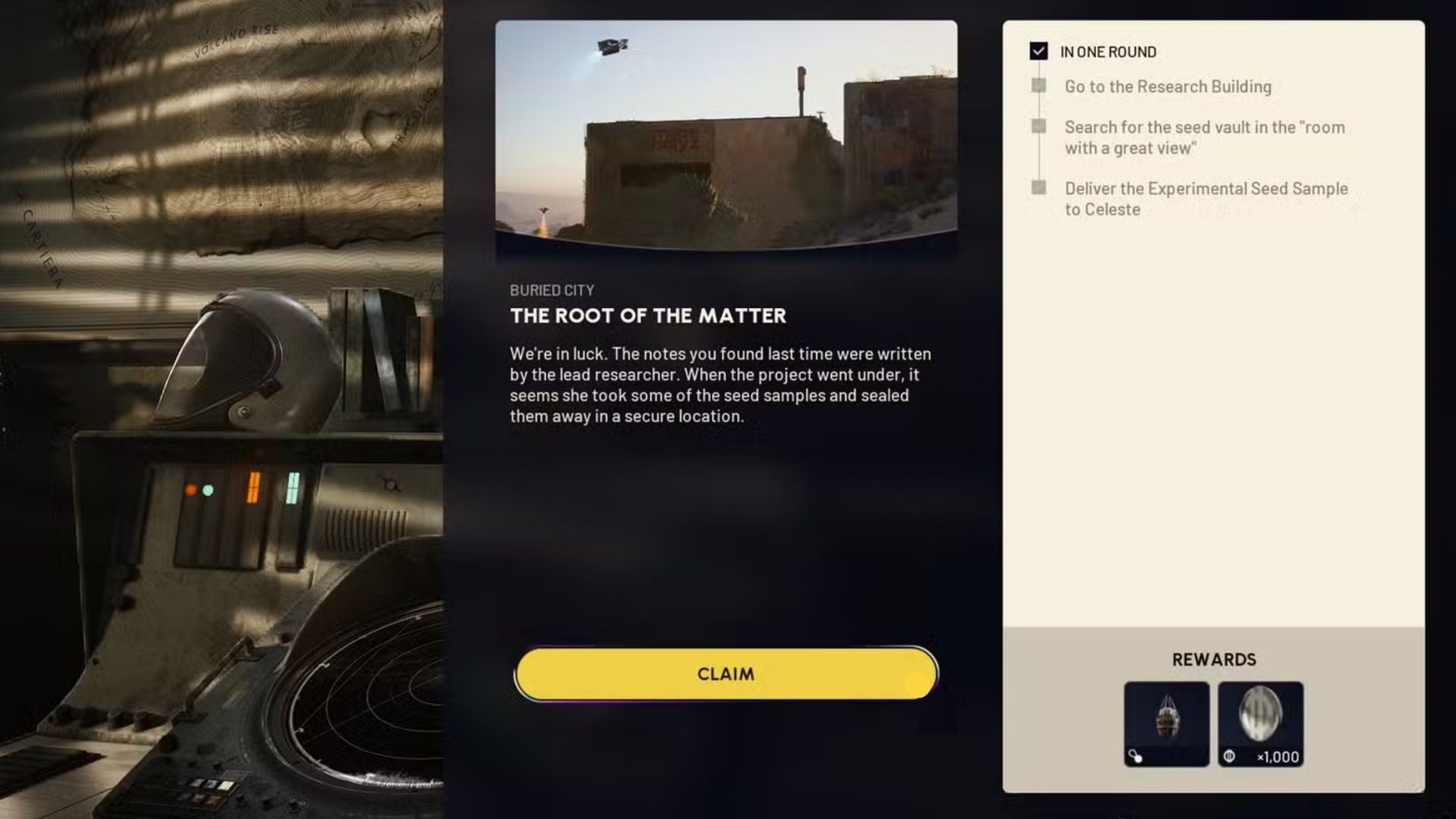 An image showing the quest information for The Root of the Matter in Arc Raiders - 7