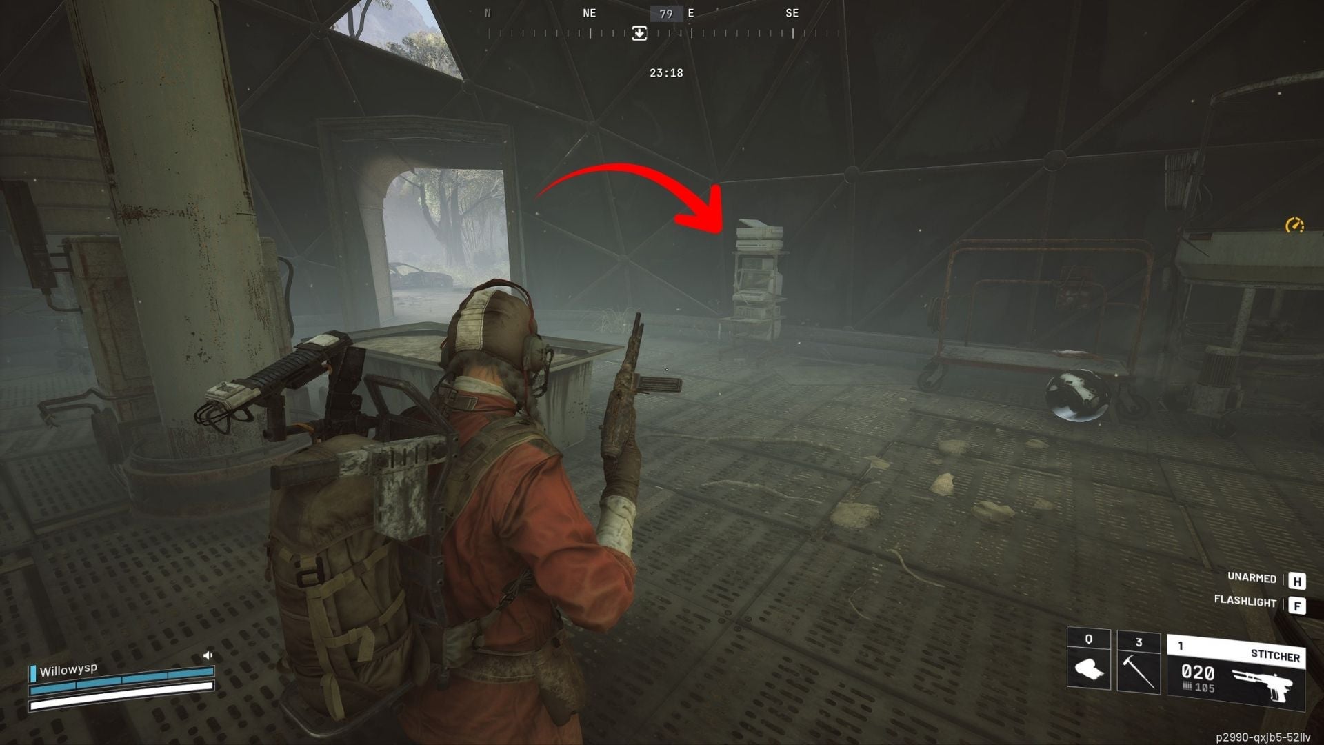 An image showing a computer in the Untended Garden quest for Arc Raiders - 5