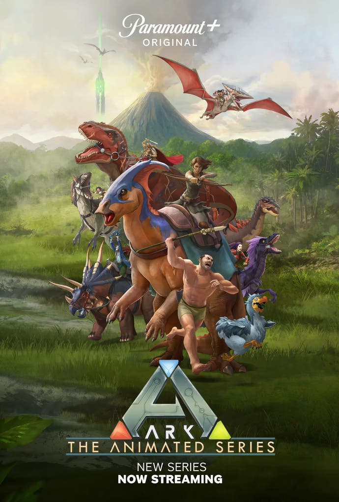 Arte promocional de Ark: La serie animada