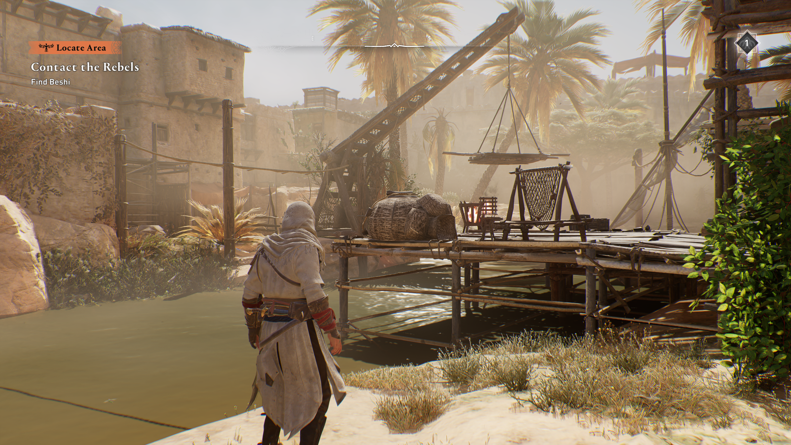 Assassin&rsquo;s Creed Mirage running on Medium quality.